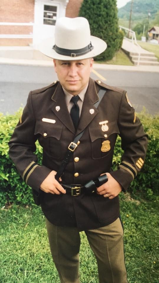 John Sagal in Maryland State Police uniform